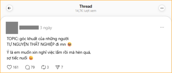 Tự nghỉ việc rồi thất nghiệp, sau đó thì sao?- Ảnh 1.