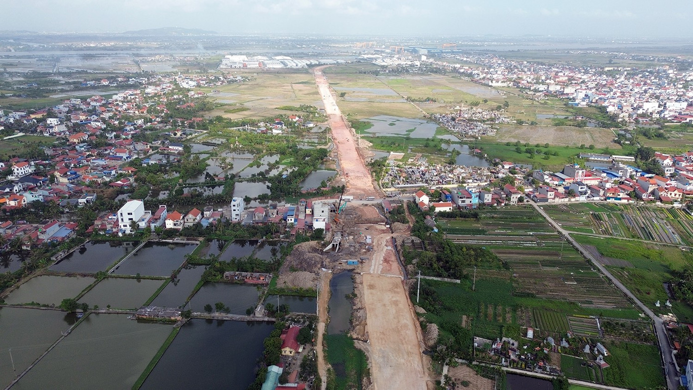 Xuyên Tết thi công dự án kết nối các khu công nghiệp ở Hải Phòng- Ảnh 1.