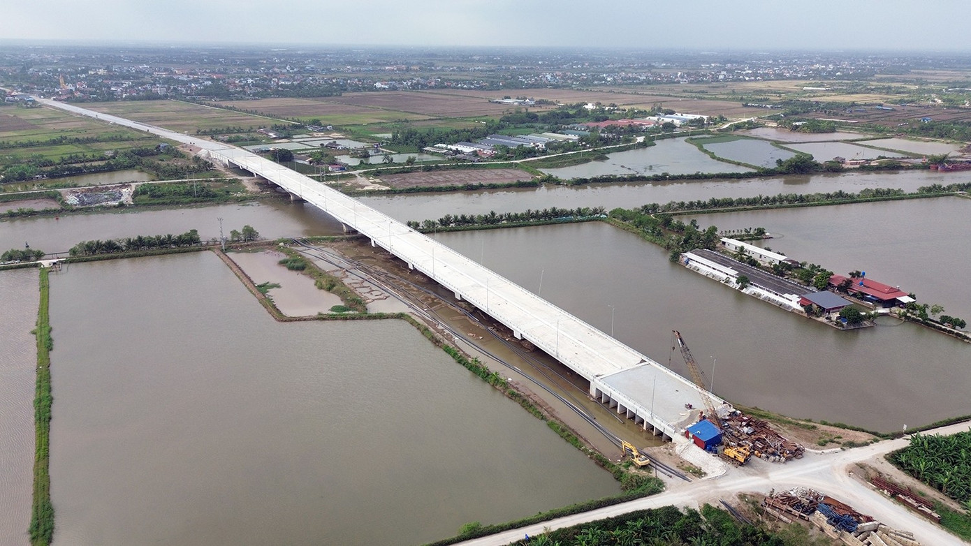 Xuyên Tết thi công dự án kết nối các khu công nghiệp ở Hải Phòng- Ảnh 2.