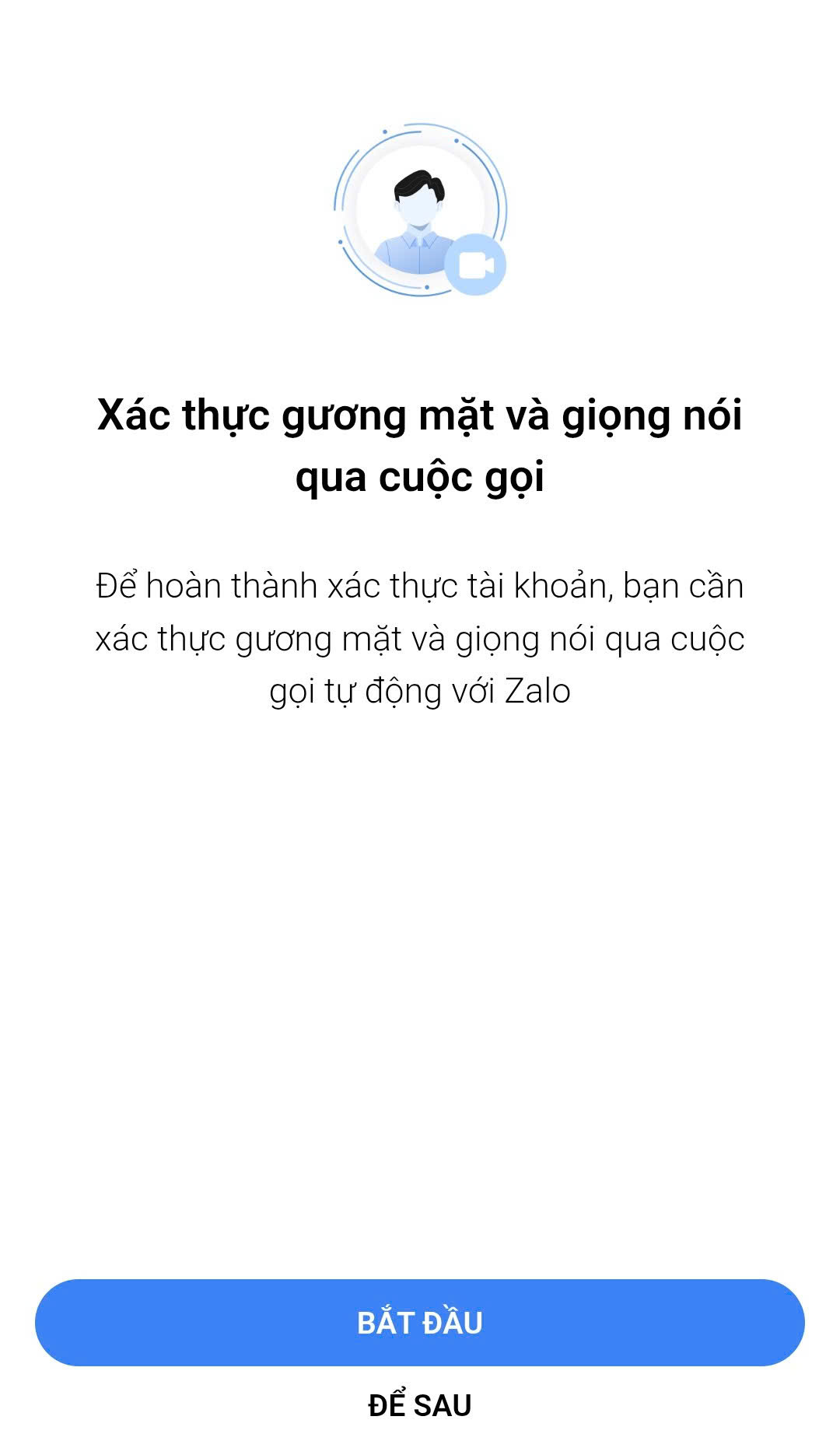 Zalo bất ngờ đổi cách xác thực tài khoản của người dùng- Ảnh 1.