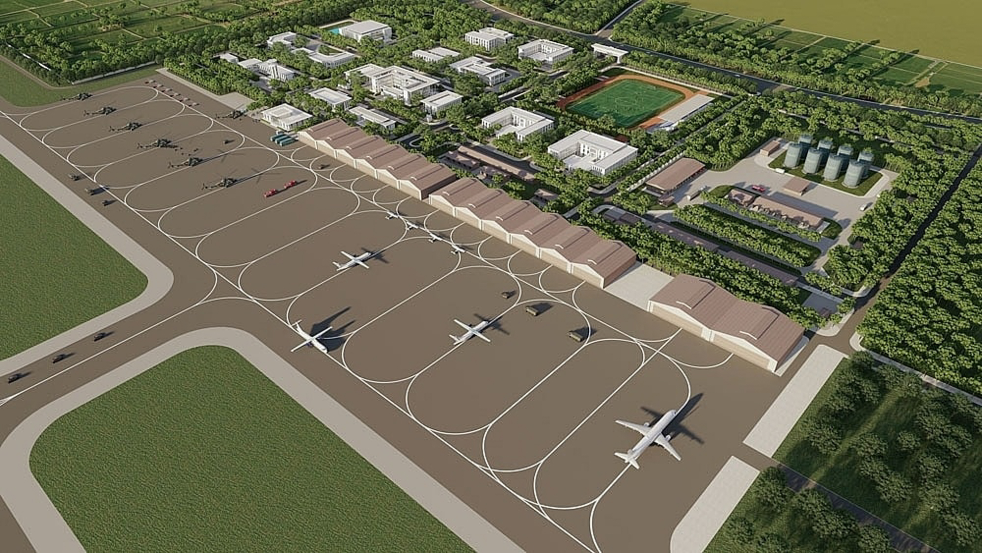 Đặt lên bàn cân 2 sân bay lớn nhất Việt Nam tương lai: Nơi tạo “cửa ngõ” quốc tế mới cho miền Nam, nơi tái định nghĩa vai trò sân bay ở miền Bắc - Ảnh 11.