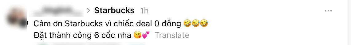 Ồ ạt mua Starbucks giá 0 đồng, tưởng sale "khủng" ai ngờ là… lỗi - Ảnh 2. Ồ ạt mua Starbucks giá 0 đồng, tưởng sale "khủng" ai ngờ là… lỗi - Ảnh 2.