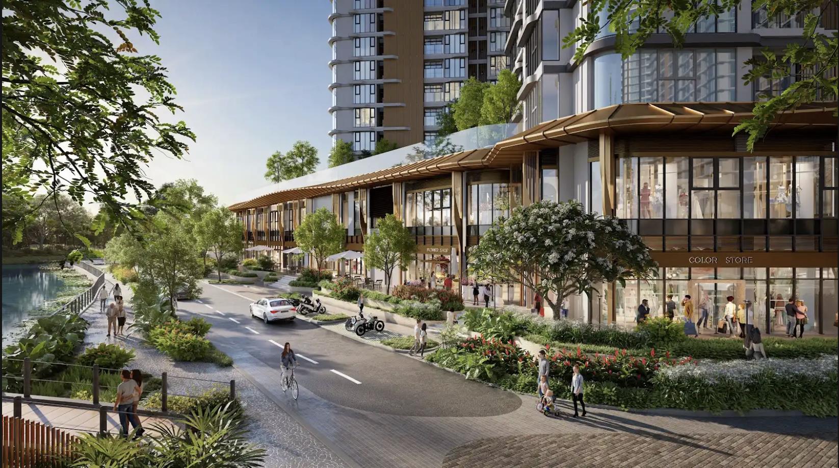 Thương phố ven sông Eaton Park Signature: Nâng tầm nhịp sống tinh hoa - Ảnh 1. Thương phố ven sông Eaton Park Signature: Nâng tầm nhịp sống tinh hoa - Ảnh 1.