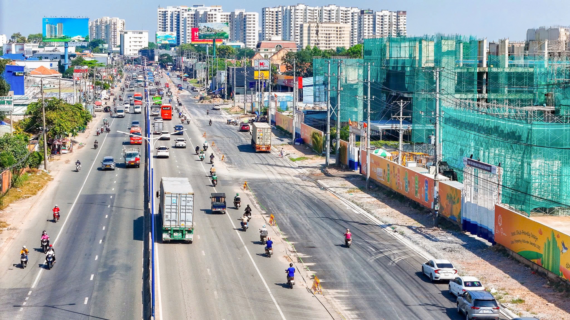 Công trường La Pura mặt tiền Quốc lộ 13 hiện tại có gì? - Ảnh 3.