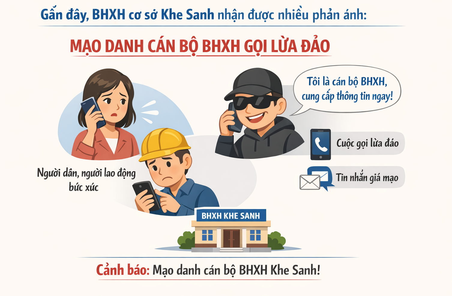 Cảnh báo giả mạo cán bộ bảo hiểm xã hội tại Quảng Trị mà người dân cần biết - Ảnh 1. Cảnh báo giả mạo cán bộ bảo hiểm xã hội tại Quảng Trị mà người dân cần biết - Ảnh 1.
