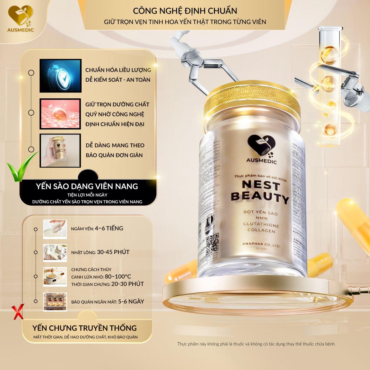 Viên uống yến sào thương hiệu Ausmedic có tốt không? Góc nhìn từ khoa học và an toàn - Ảnh 2. Viên uống yến sào thương hiệu Ausmedic có tốt không? Góc nhìn từ khoa học và an toàn - Ảnh 2.