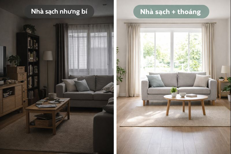 Ông bà dặn: Nhà sạch chưa đủ - phải “thoáng 3 hướng” mới hút tài lộc lâu dài- Ảnh 4.