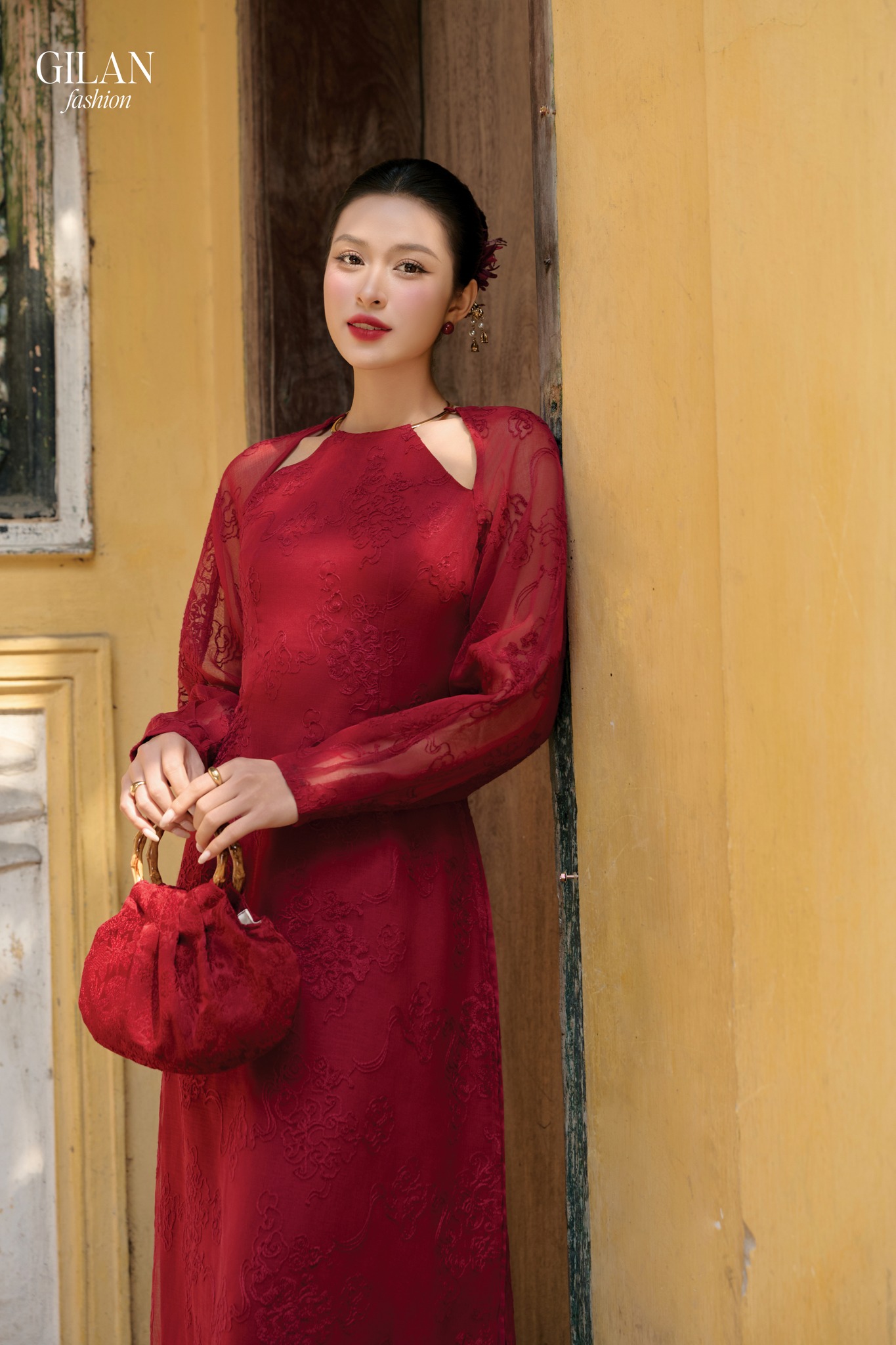 Vì sao áo dài ren được dự đoán là “át chủ bài” mùa Tết 2026?- Ảnh 29.