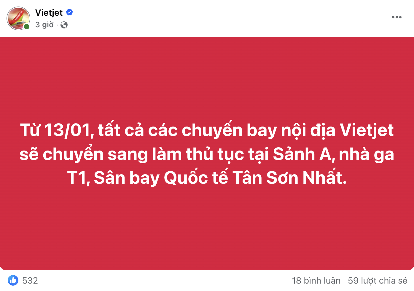 Khách đi Vietjet từ TP.HCM đọc ngay thay đổi quan trọng từ 13/1- Ảnh 1.