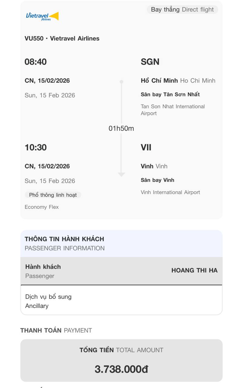 Chốt mua vé máy bay 12 triệu về Hà Nội ăn Tết dù lương tháng 13 triệu- Ảnh 3.