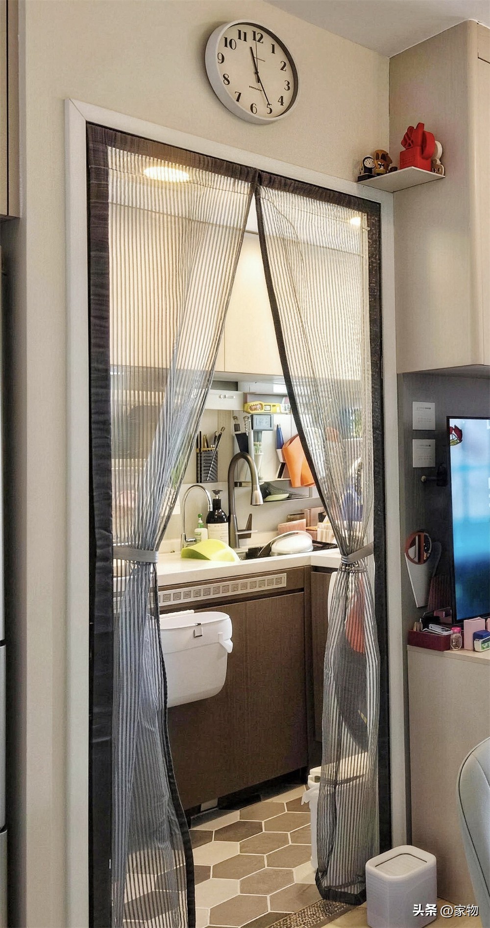 Cặp vợ chồng mới cưới mua căn hộ 26m²: Biến ban công thành phòng trẻ em, nhà nhỏ nhưng đủ chỗ cho gia đình 3 người- Ảnh 8.