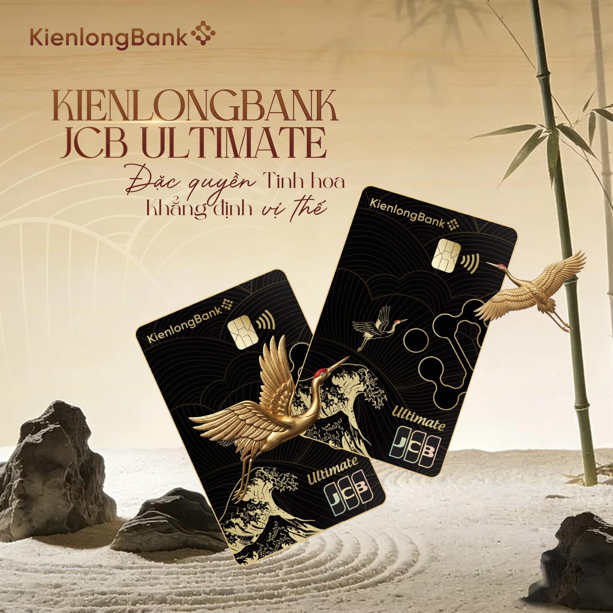 ‏KienlongBank ra mắt thẻ tín dụng cao cấp KienlongBank JCB Ultimate - Ảnh 2.