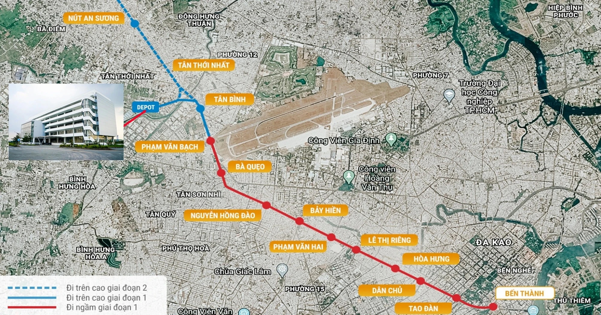 Cận cảnh đại công trường Metro số 2: Nơi đón siêu máy khoan hầm, nơi rục rịch quây tôn - Ảnh 2.