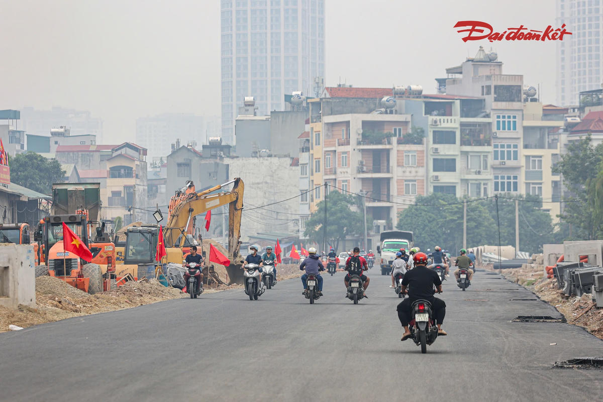 Vành đai 2,5 Hà Nội thay đổi diện mạo sau khi thông xe kỹ thuật- Ảnh 1.