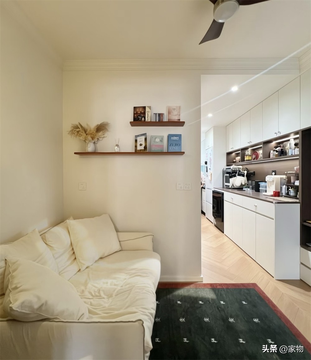 Căn hộ 28m² vẫn có 2 phòng ngủ, 1 phòng khách: Nhìn cách cô gái xử lý nhà dài và hẹp mới thấy từng mét vuông đều có giá trị- Ảnh 7.