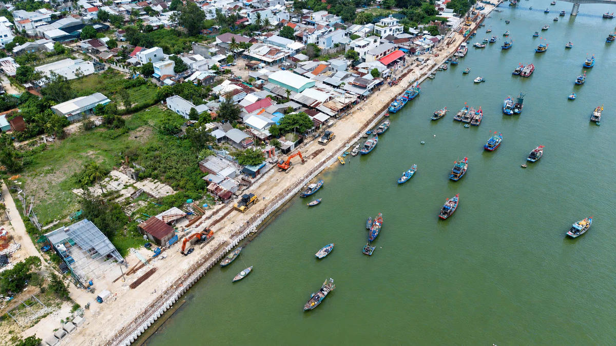 Tập trung hoàn thiện dự án kè An Lương- Ảnh 1.