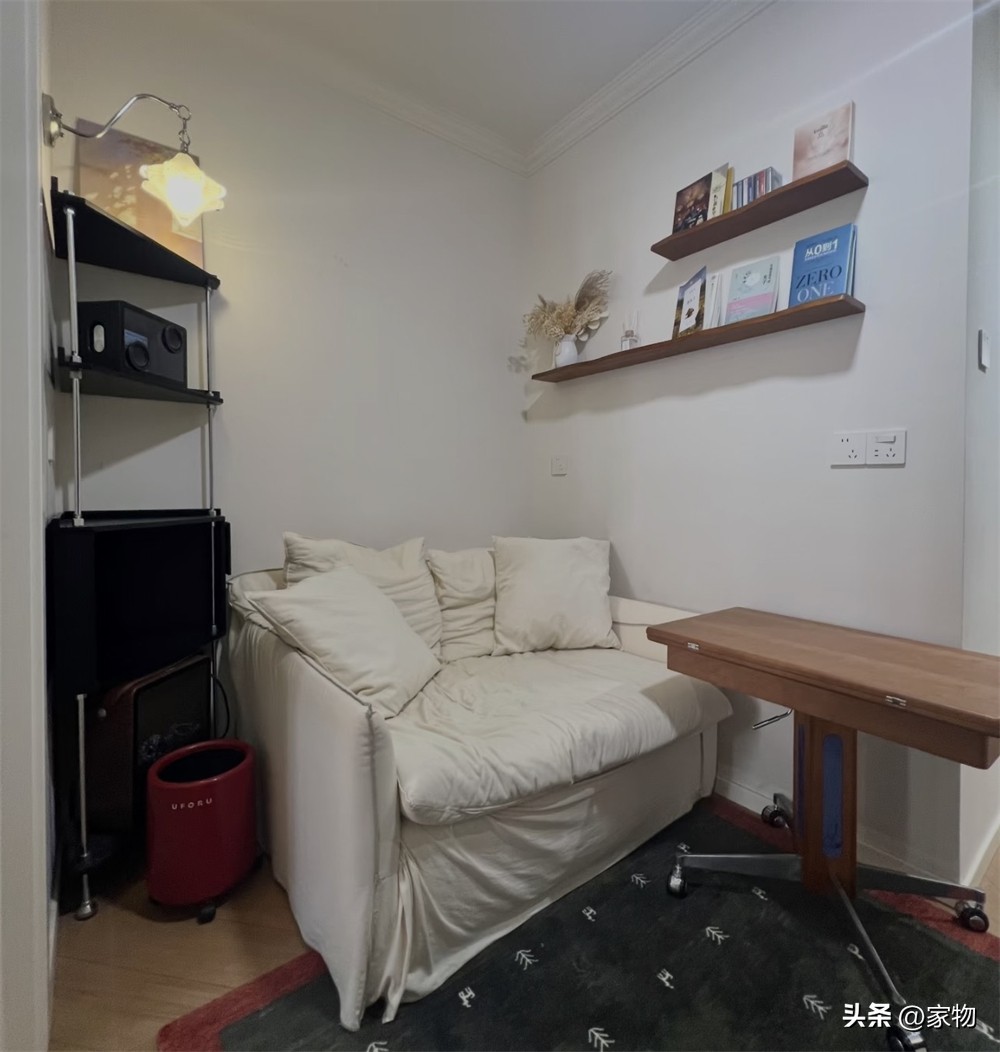 Căn hộ 28m² vẫn có 2 phòng ngủ, 1 phòng khách: Nhìn cách cô gái xử lý nhà dài và hẹp mới thấy từng mét vuông đều có giá trị- Ảnh 6.