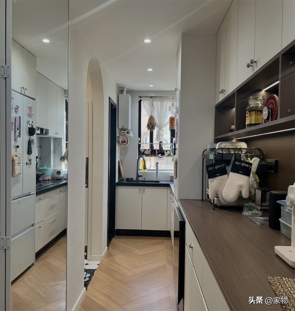 Căn hộ 28m² vẫn có 2 phòng ngủ, 1 phòng khách: Nhìn cách cô gái xử lý nhà dài và hẹp mới thấy từng mét vuông đều có giá trị- Ảnh 4.