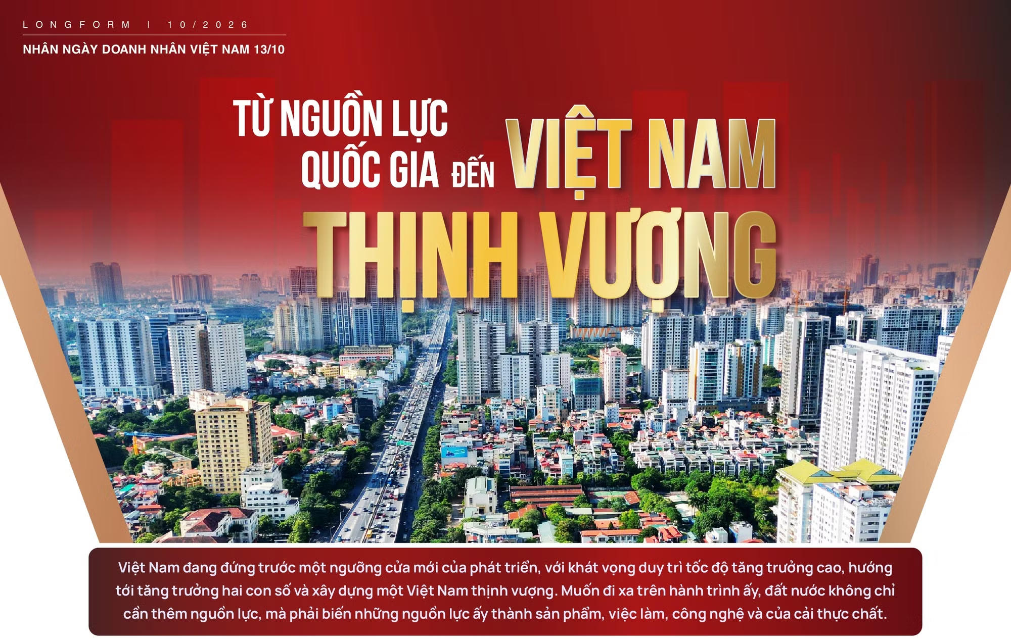 Từ nguồn lực quốc gia đến Việt Nam thịnh vượng - Ảnh 1.