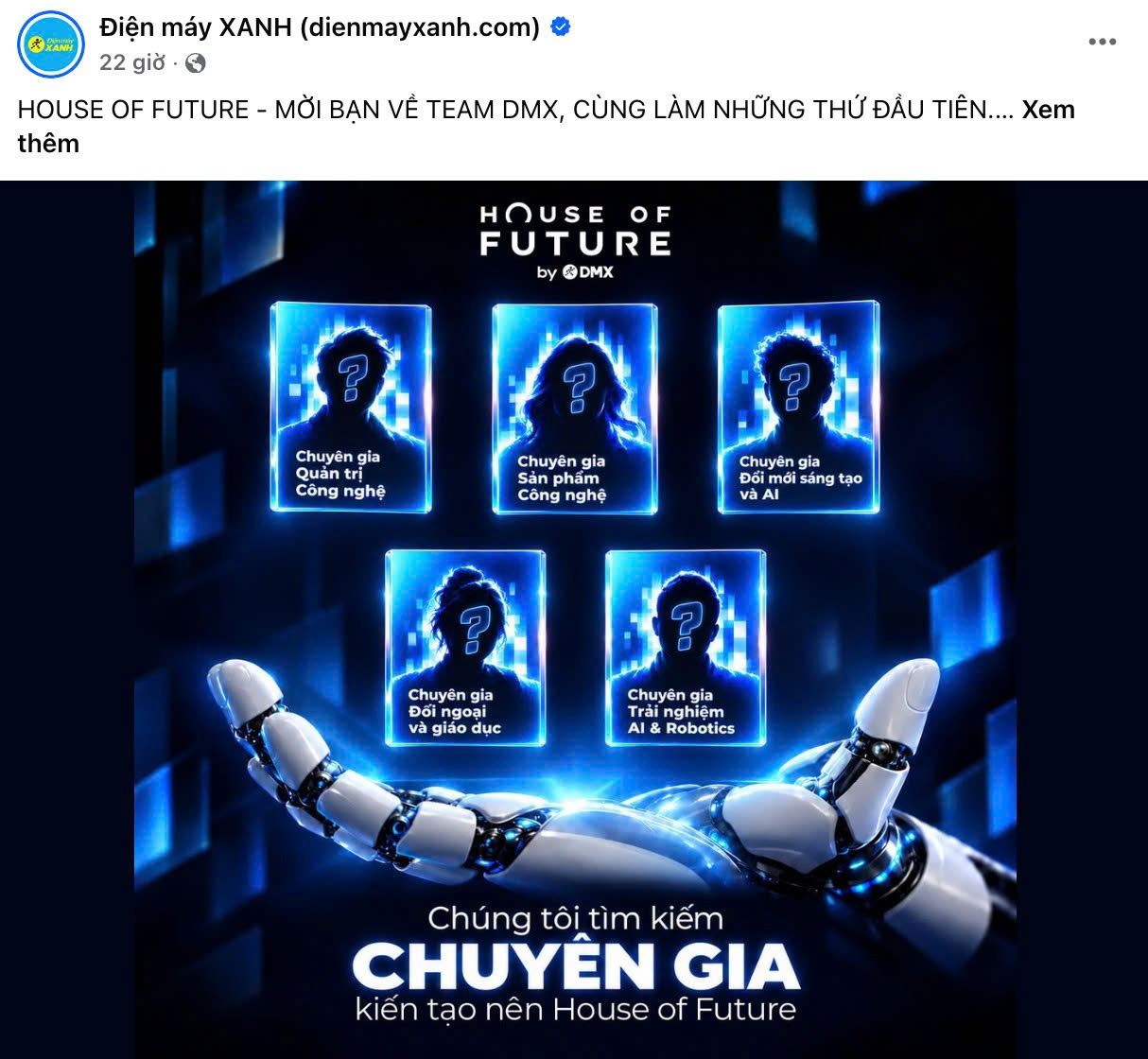 DN bán lẻ 102.000 tỷ tìm người dẫn dắt 1 siêu dự án: chỉ tuyển 'tinh hoa', dám làm những điều chưa ai làm  - Ảnh 1.