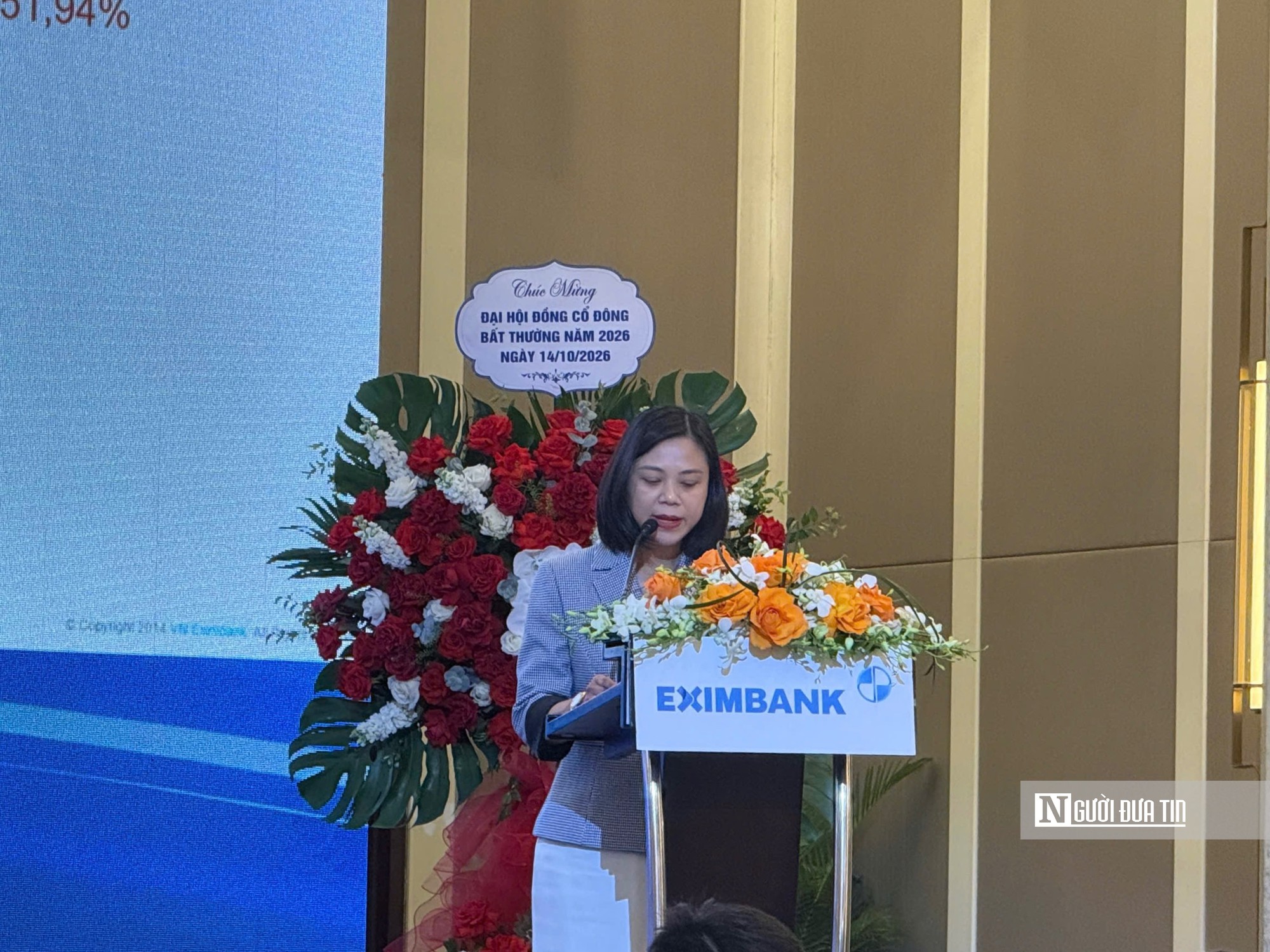 Eximbank họp đại hội cổ đông lần thứ ba trong năm 2026 - Ảnh 1.