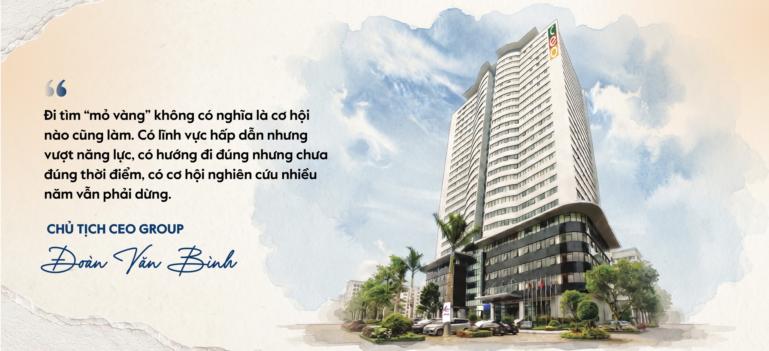 Chủ tịch CEO Group Đoàn Văn Bình: “Tôi biết ơn cái nghèo” - Ảnh 7.