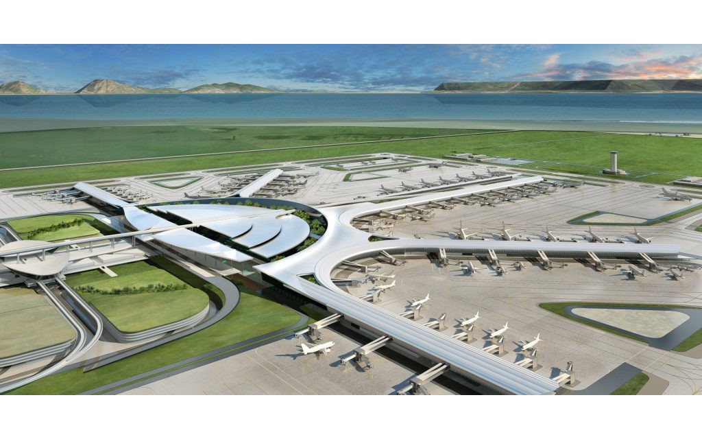 Huy động 10.000 người xây sân bay tương đương 300.000 tỷ đồng, diện tích gấp 2,5 lần Nội Bài nhưng đang thiếu 33 triệu m3 cát