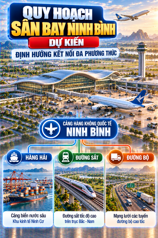 Việt Nam sẽ sớm có sân bay mới toanh cách Nội Bài chỉ hơn 80km, rộng 720ha, trị giá hơn 23.000 tỷ đồng? - Ảnh 3.