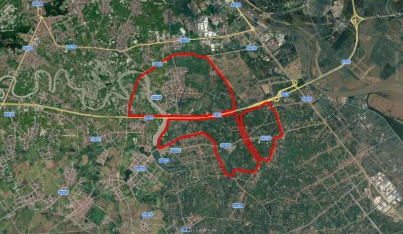 Thành phố nhỏ nhất Việt Nam dự kiến dùng gần 4.600 ha đất đối ứng cho tuyến đường hơn 43.700 tỷ đồng nối cảng Lạch Huyện với sân bay 5 sao, top 10 thế giới - Ảnh 1. Thành phố nhỏ nhất Việt Nam dự kiến dùng gần 4.600 ha đất đối ứng cho tuyến đường hơn 43.700 tỷ đồng nối cảng Lạch Huyện với sân bay 5 sao, top 10 thế giới - Ảnh 1.
