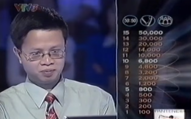 Câu hỏi đầu tiên xuất hiện trong lịch sử Ai Là Triệu Phú có nội dung như thế nào?- Ảnh 1.