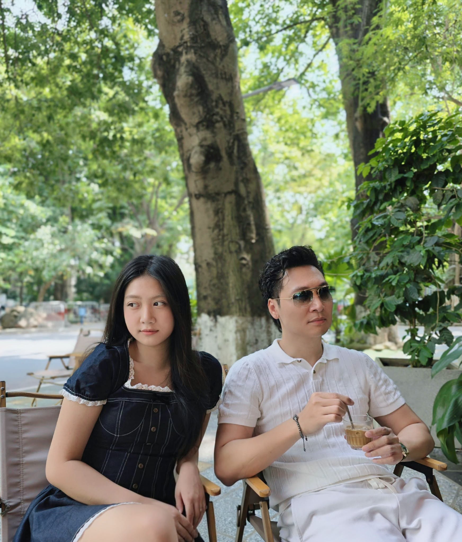 Con gái Mạnh Trường đẹp chuẩn điện ảnh, nhan sắc được so sánh với MC Lê Bống - Ảnh 1.