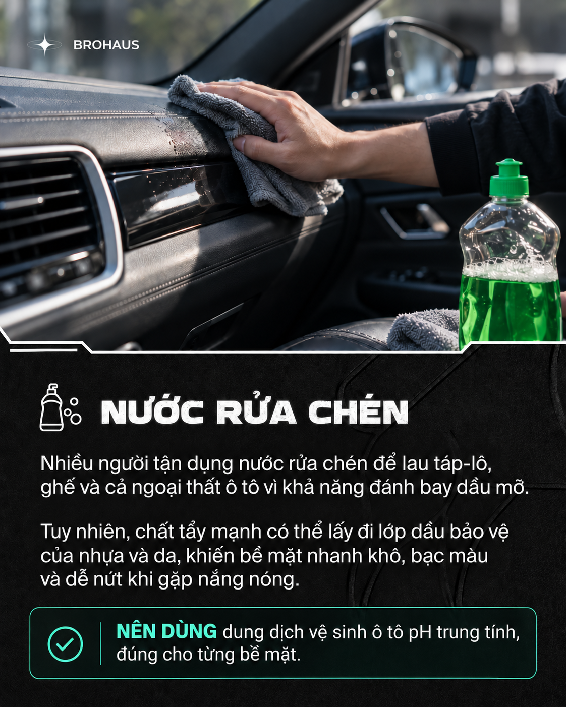 7 món đồ quen thuộc trong nhà tưởng giúp vệ sinh ô tô tiết kiệm, nhưng có thể khiến chủ xe tốn tiền sửa chữa - Ảnh 1.