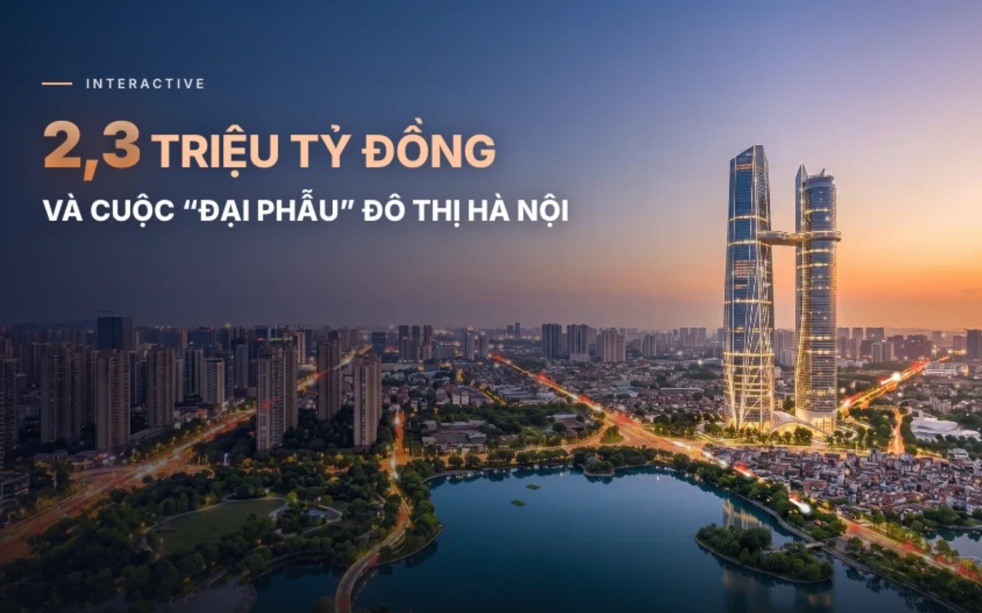 Gần 2,3 triệu tỷ đồng với loạt siêu dự án làm thay đổi Thủ đô: Vingroup, Sun Group, Sunshine cùng nhập cuộc