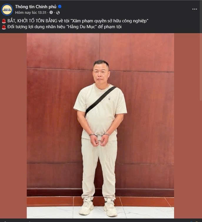 Bắt tạm giam Tôn Bằng, chồng cũ Hằng Du Mục- Ảnh 1.