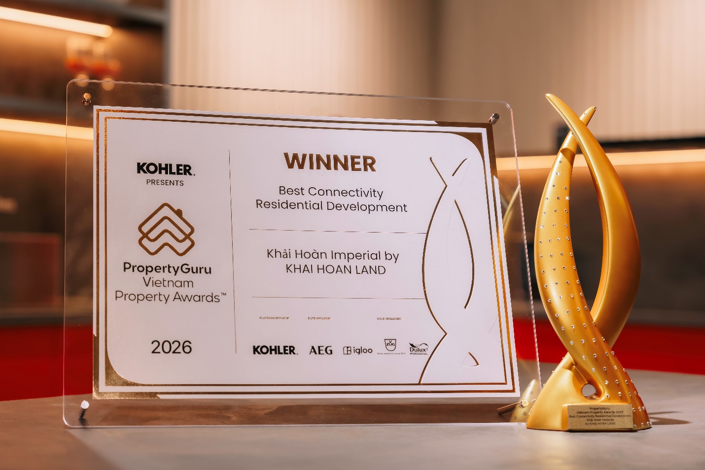 Khải Hoàn Imperial giành chiến thắng quan trọng tại PropertyGuru Vietnam Property Awards 2026 - Ảnh 3.
