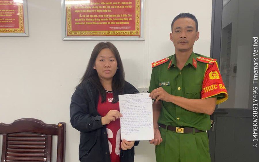 Giàng Thị Xa sinh năm 2005 chuyển khoản 8 triệu đồng vào tài khoản anh Trần Xuân Hùng: Công an xác minh giao dịch
