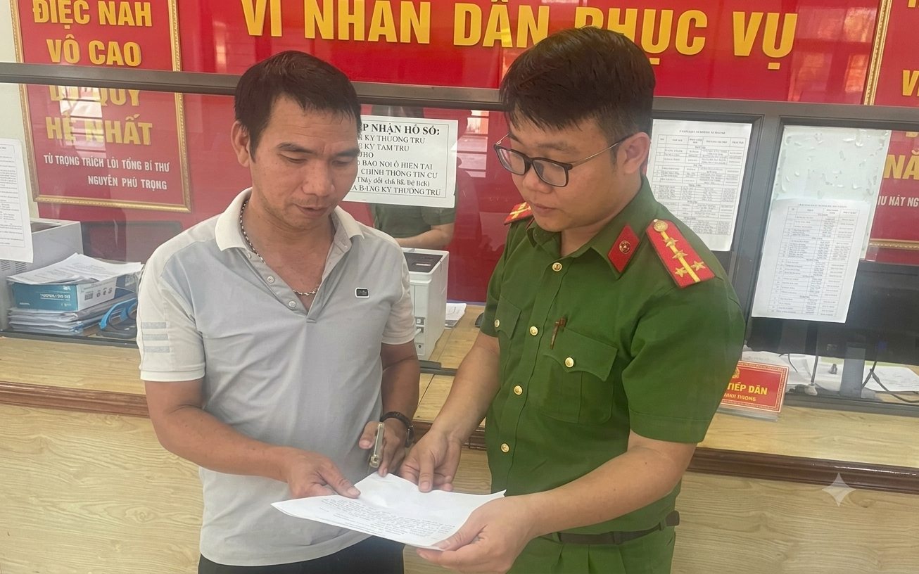 Hoàng Đăng Thúy SN 1969 chuyển khoản 220.000.000 đồng vào tài khoản của Phạm Văn Định SN 1982: Công an rà soát giao dịch