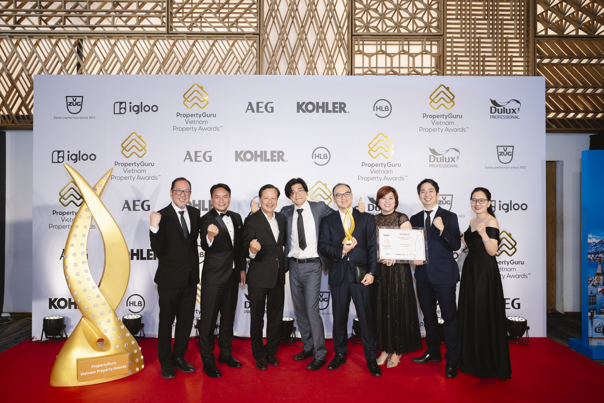 Đại đô thị Waterpoint được vinh danh Best Mega Township Development tại PropertyGuru Awards 2026 - Ảnh 1.
