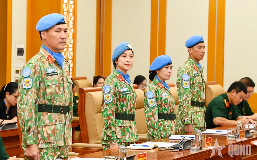 Việt Nam có thêm 2 sĩ quan đảm nhận vị trí chuyên gia tại trụ sở Liên Hợp Quốc, Thượng tướng Lê Quang Đạo nêu yêu cầu then chốt