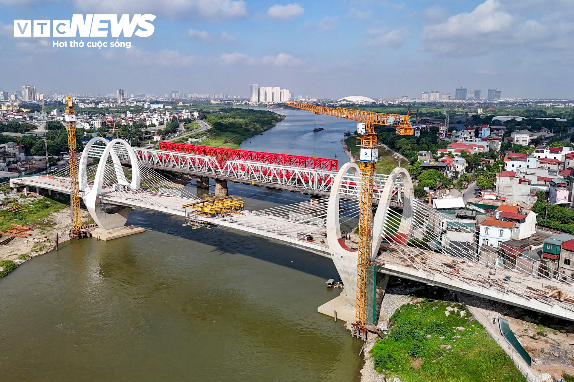 Hà Nội: Cầu Đuống mới hợp long, dự kiến thông xe năm 2026- Ảnh 13.