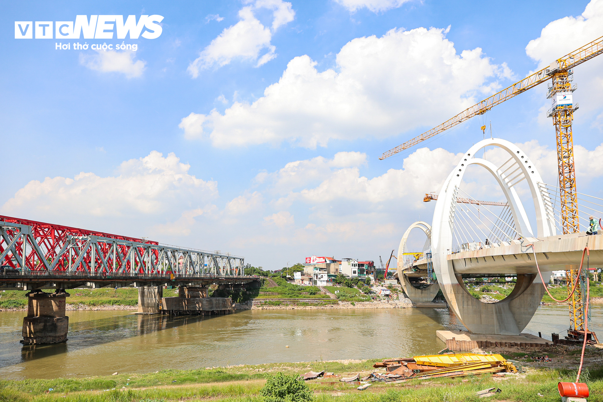 Hà Nội: Cầu Đuống mới hợp long, dự kiến thông xe năm 2026- Ảnh 11.