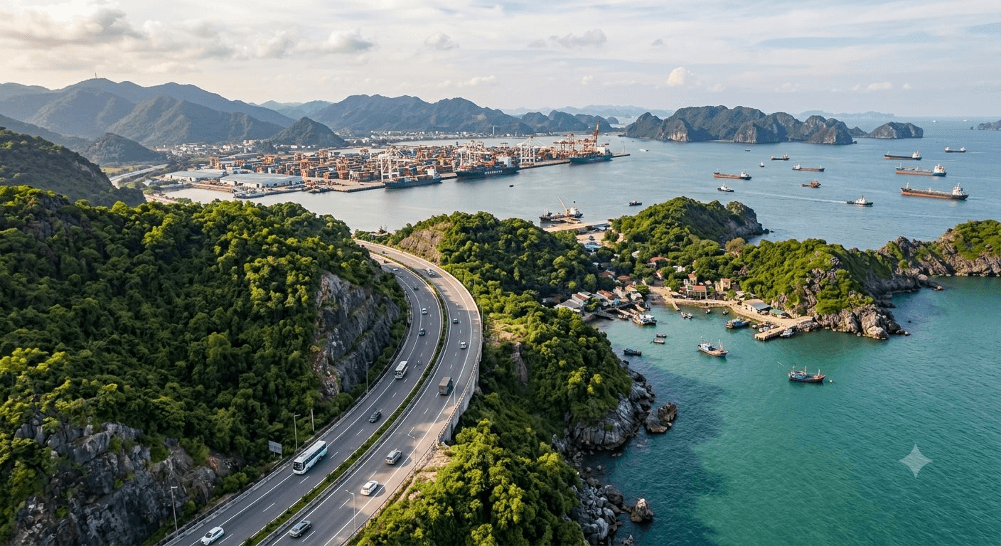 Diễn biến quan trọng tại dự án giao thông hơn 43.700 tỷ nối cảng nước sâu lớn nhất miền Bắc với siêu sân bay gần 200.000 tỷ đồng- Ảnh 1.