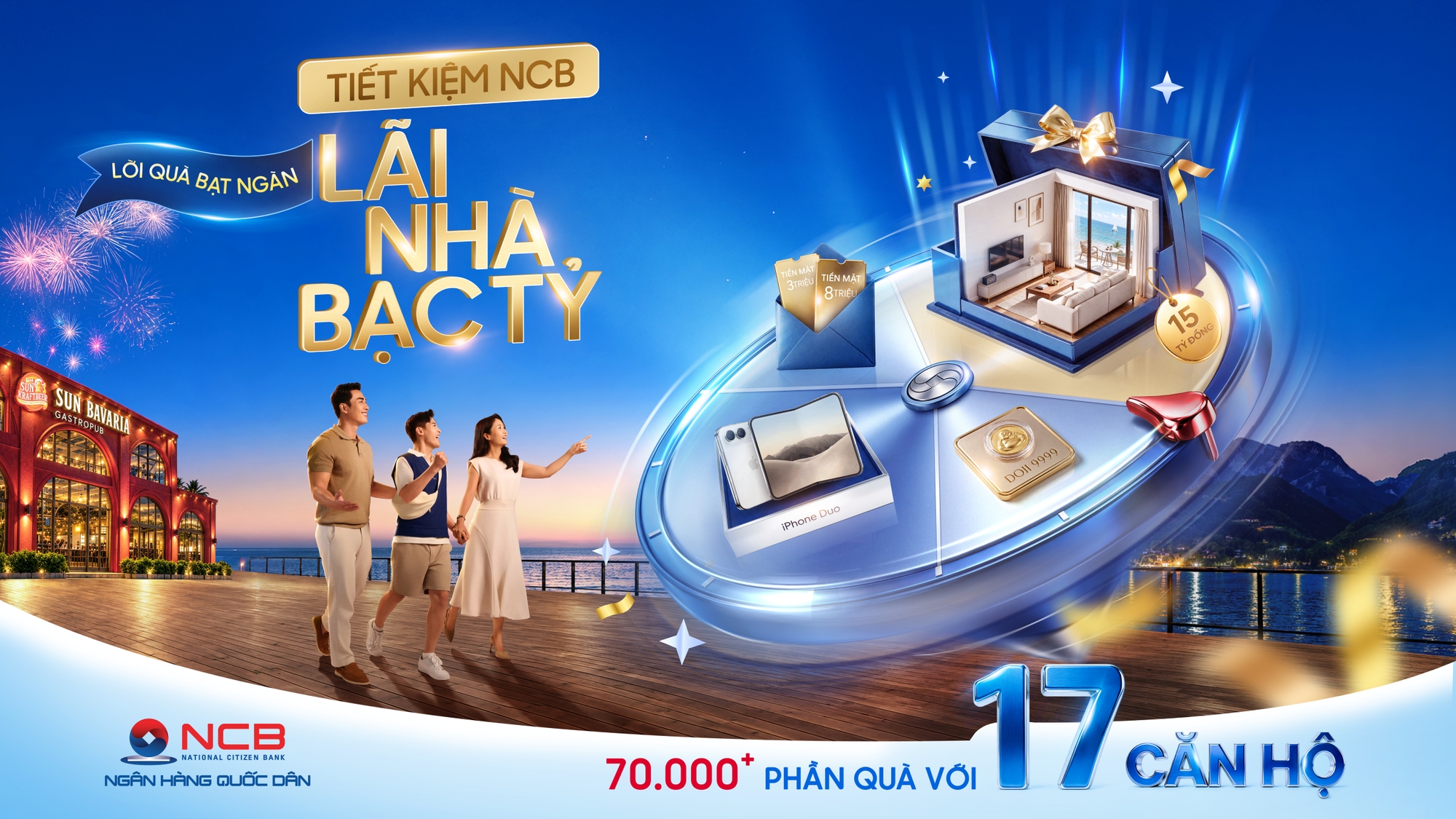 Gửi tiết kiệm, "lãi' nhà sang: NCB tặng khách hàng bất động sản tổng trị giá 65 tỷ đồng trong chưa đầy một tháng - Ảnh 5.