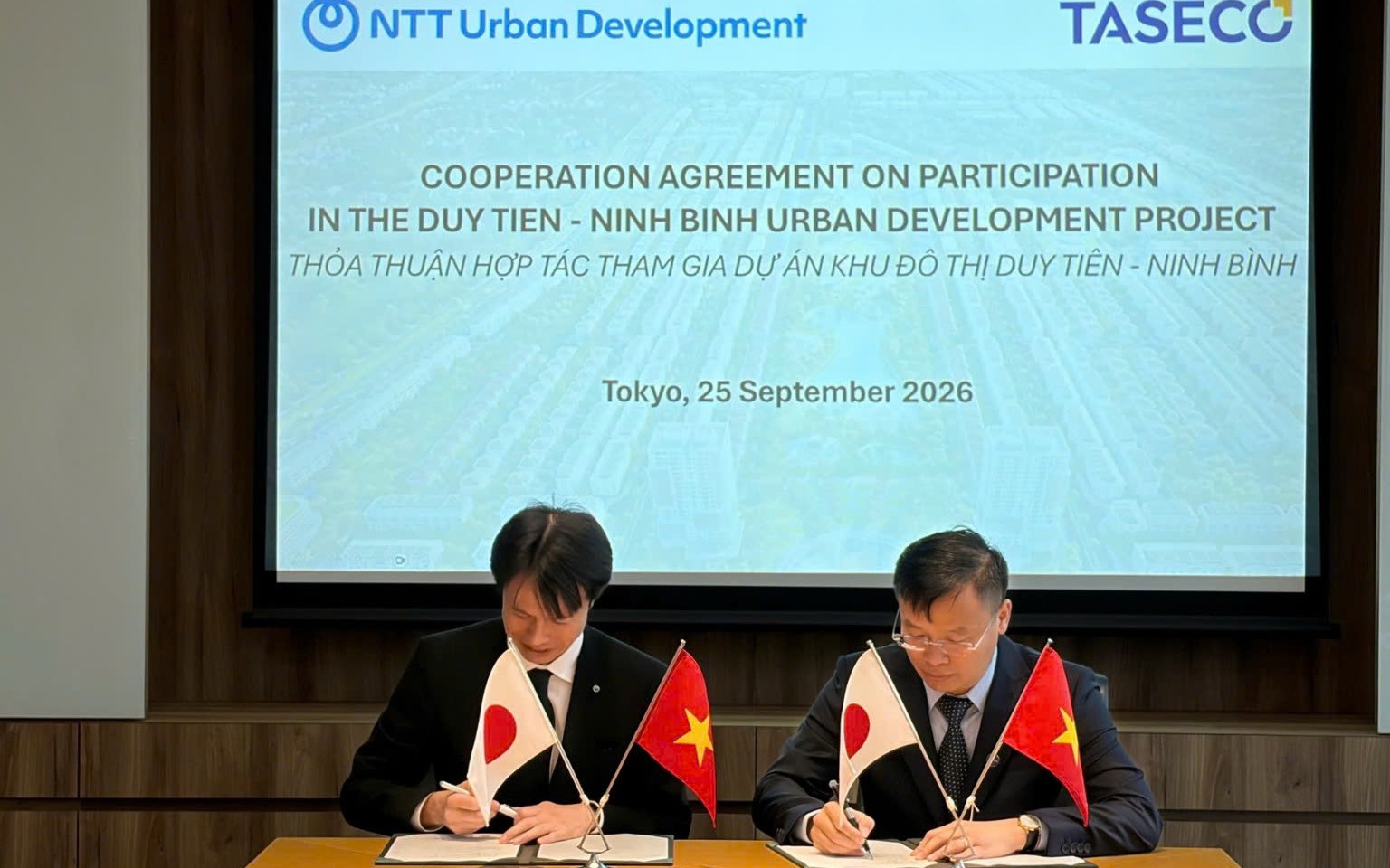 Lộ diện DN đứng sau kết nối công ty thuộc Tập đoàn viễn thông Nhật Bản phát triển phân khu tại Dự án Khu đô thị 115ha ở Ninh Bình