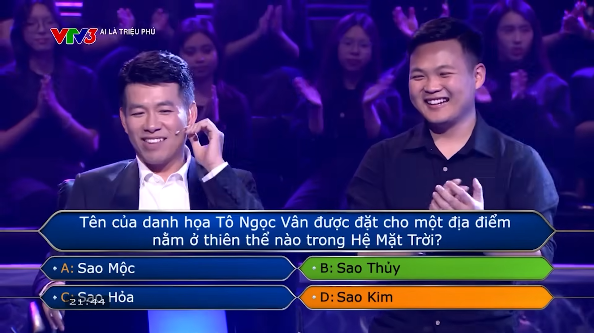 Xem Ai Là Triệu Phú mới biết: Từng có tên một người Việt được đặt cho địa điểm trên Sao Thủy - Ảnh 2.