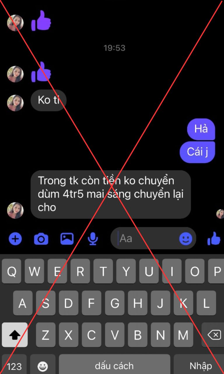 Tất cả những ai thường xuyên nhắn tin qua Messenger chú ý thông báo từ Công an - Ảnh 1.