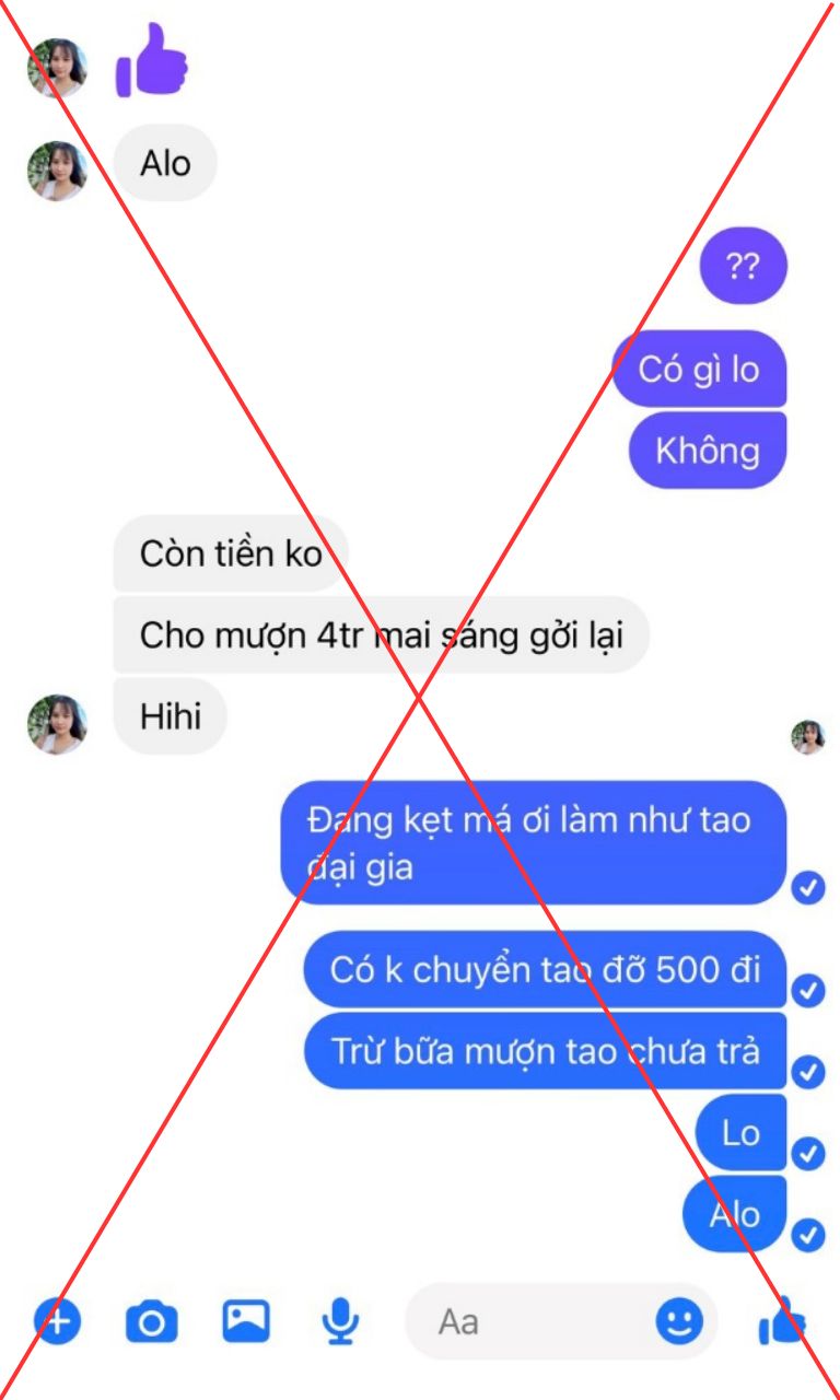 Tất cả những ai thường xuyên nhắn tin qua Messenger chú ý thông báo từ Công an - Ảnh 2.