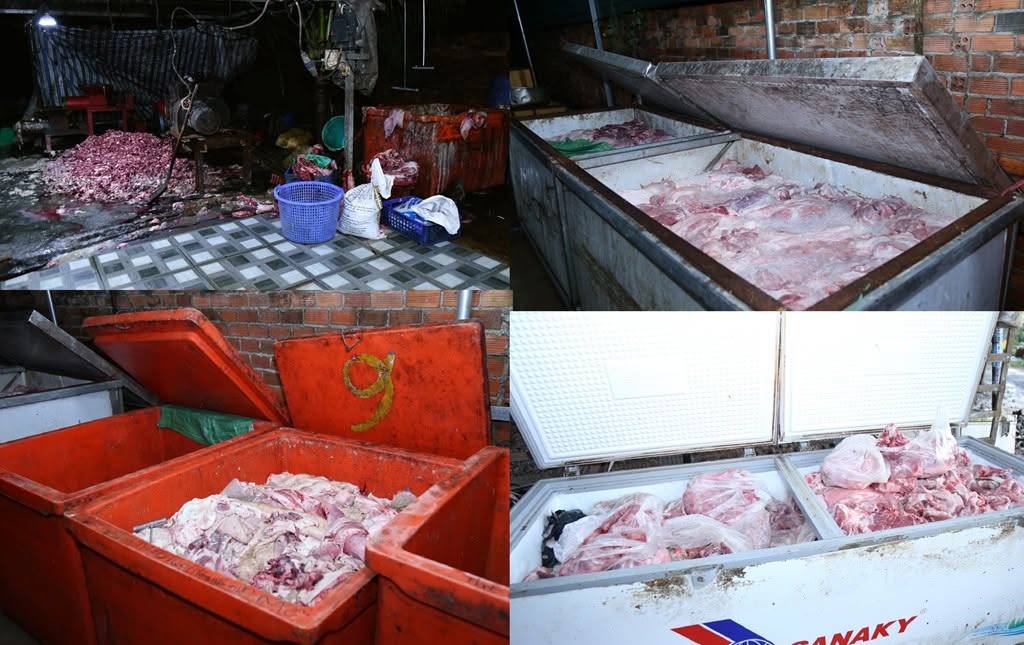 Bên trong loạt tủ đông của đường dây do Trần Văn Hùng SN 1975 cầm đầu- Ảnh 2.