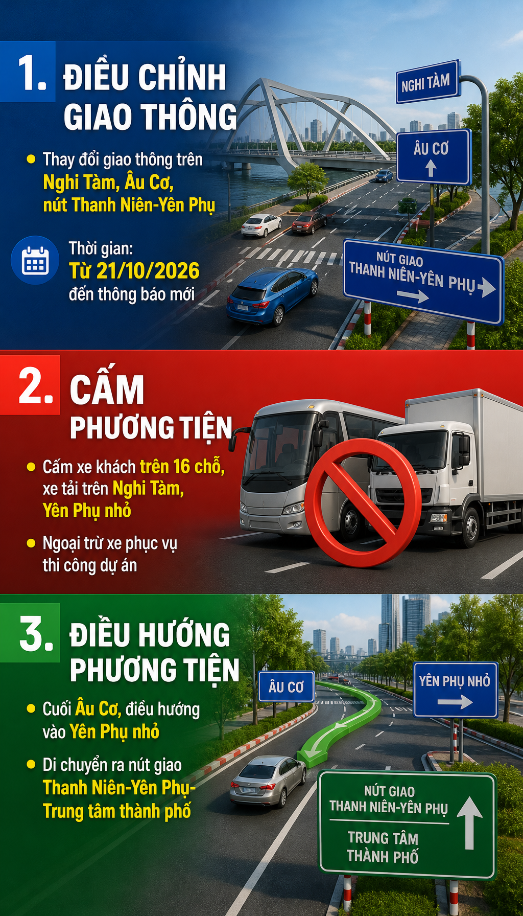 Tất cả người tham gia giao thông ở Hà Nội chú ý, thông báo từ ngày mai 22/10 - Ảnh 3. Tất cả người dân tham gia giao thông ở Hà Nội chú ý từ ngày mai - Ảnh 3.