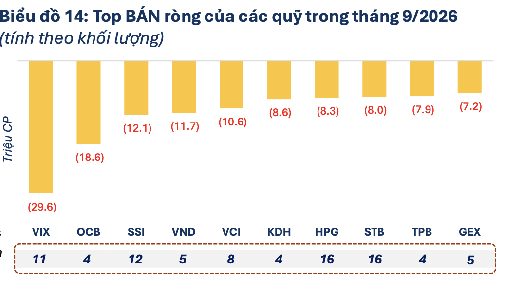 Một cổ phiếu đình đám bị 16 quỹ đồng loạt “xả hàng” - Ảnh 1. Một cổ phiếu đình đám bị 16 quỹ đồng loạt “xả hàng” - Ảnh 1.